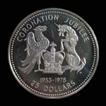 1978 Barbados 25 Dollars